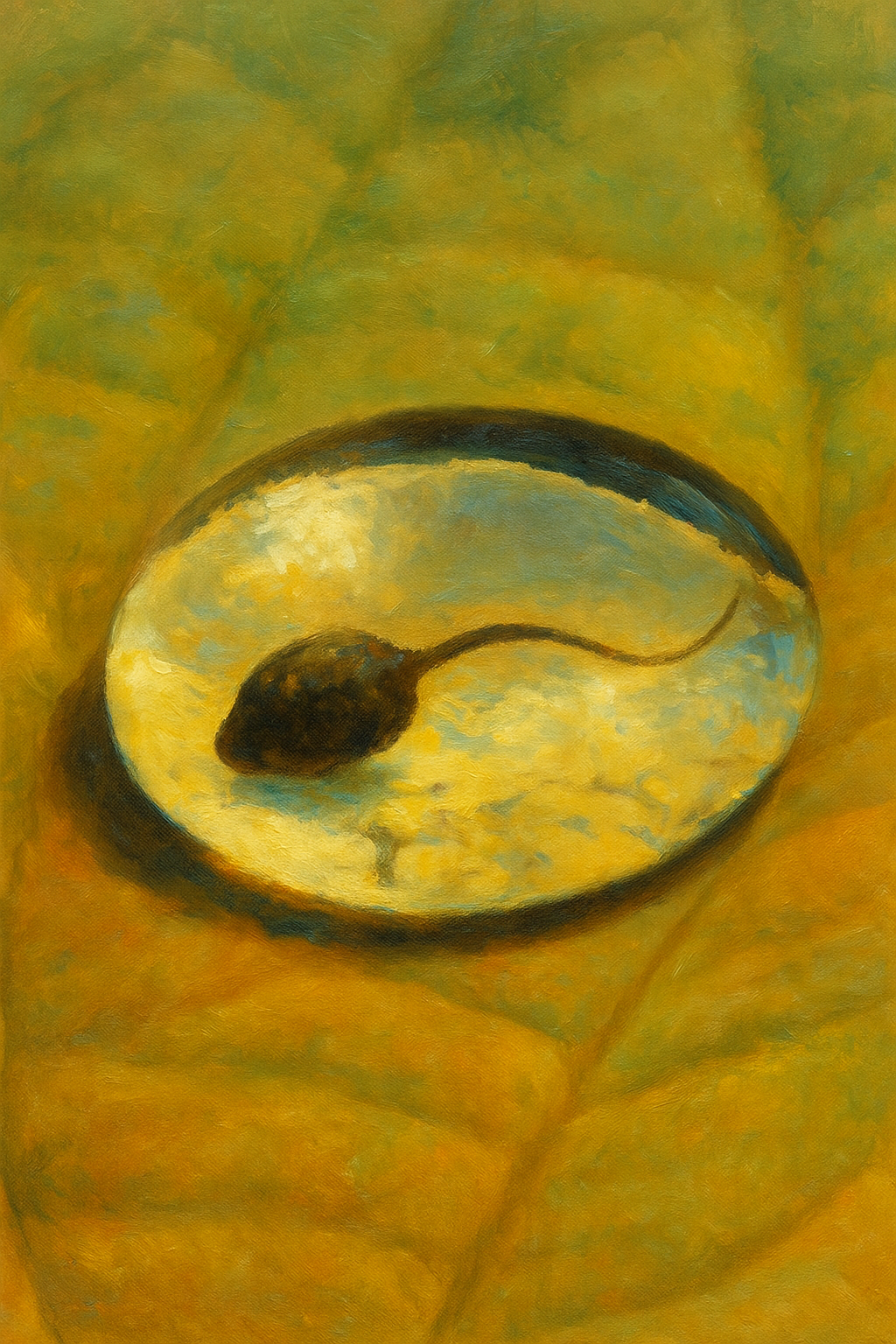 Engel und Kaulquappe